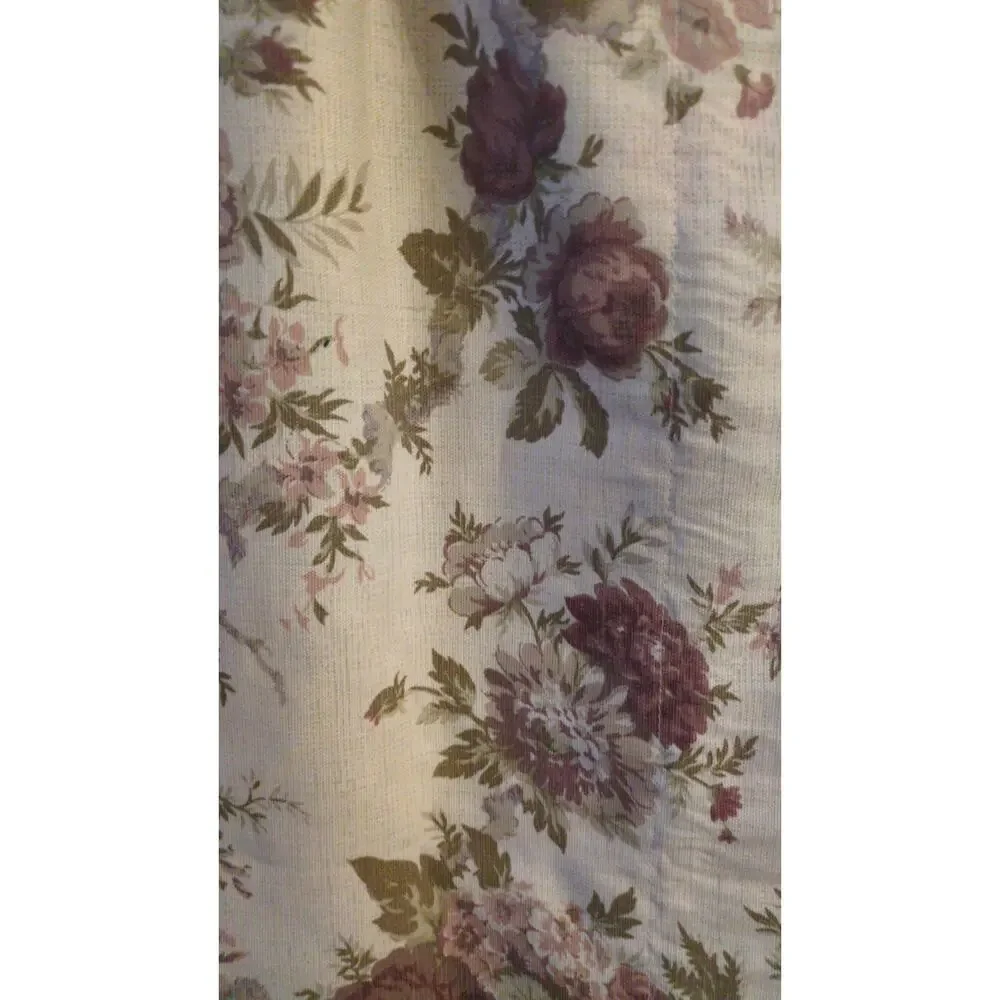 Waverly Vintage Rose Cottage Core Valance 17X74, No Flaws, Garden Room